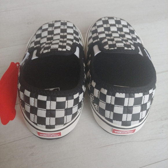 VANS NEW kids Checkerboard Slip-ER 2 Shoes - Picture 9 of 12